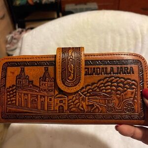 Brown Embossed Wallet